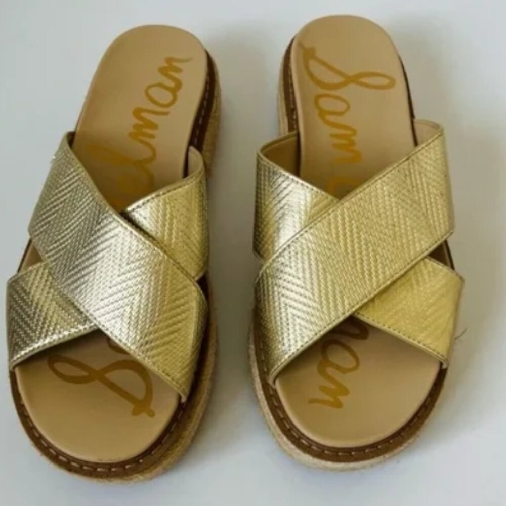 Sam Edelman Korina Platform Slide Sandals